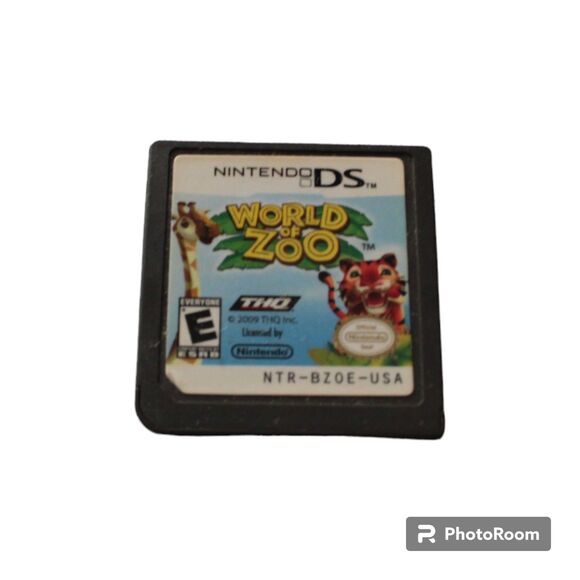 NINTENDO DS World of Zoo Cartridge Only Working Condition - Picture 1 of 3